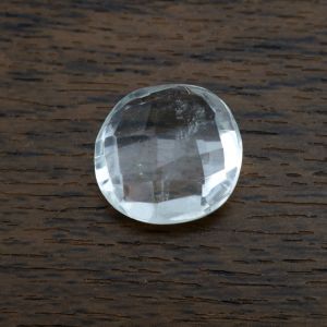 Kryształ górski fasetowany ok. 14x13 mm KRG0120